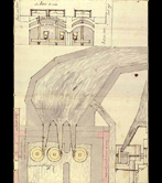 Details of the layout of the Fagoyaga forge (Hernani).1743