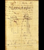 Profile of the wall where a battery was placed in Mutriku.1696