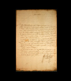 Document du Procès d’hidalguía de Pedro de Berrozpe, habitant de San Sebastián, en litige devant la justice ordinaire. 1583. 