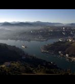 Vista actual de la ría y puerto de Pasajes 